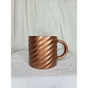 Starbucks Coffee Mug Gold With Black Outside NWT Collectible 14oz Cup Siren